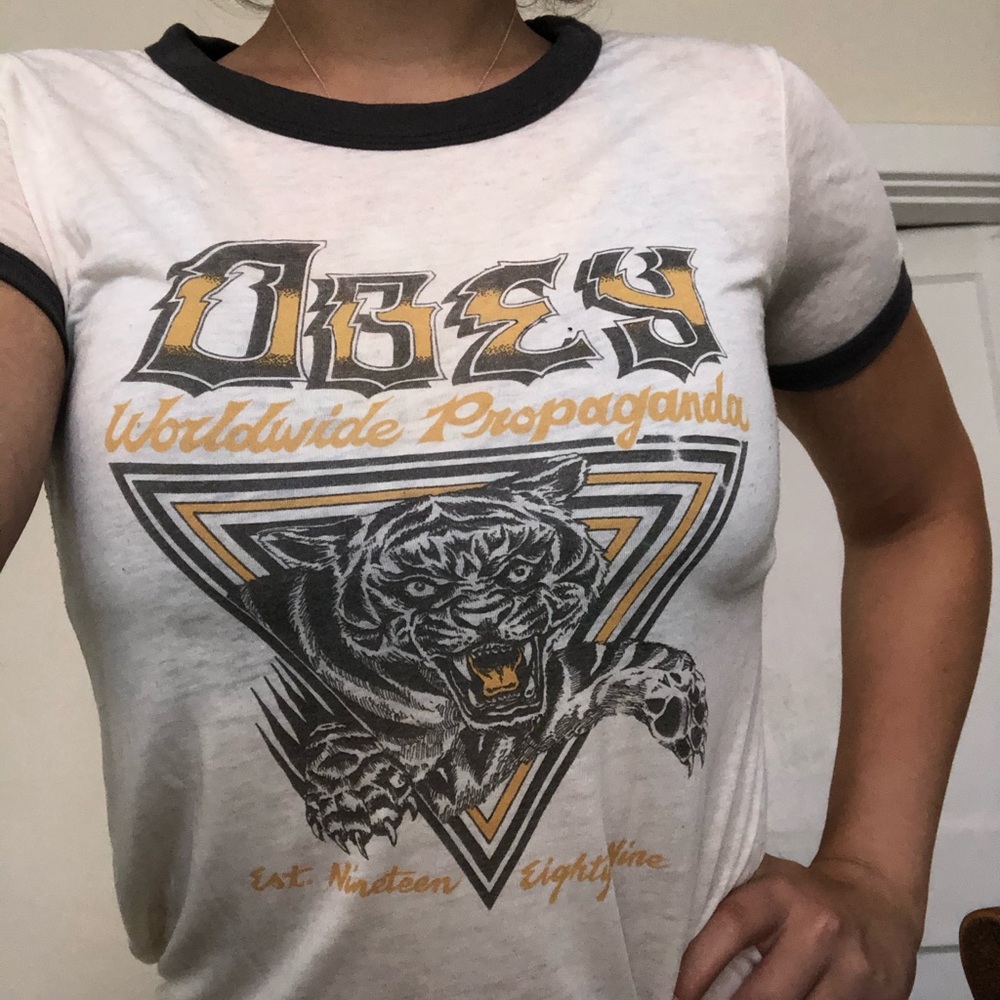 Obey tiger t-shirt 🐯